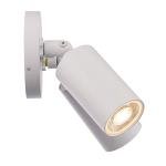 Cylinder LED Double Adjustable Indoor or Outdoor Wall Light 3000K in White