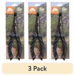 (3 pack) Ozark Trail 6 inch Stainless Steel Pliers with Soft Grip. Fishermans Needle Nose Plier.