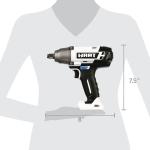 HART 20-Volt 1/2-inch Battery-Powered Impact Wrench (Battery Not Included)