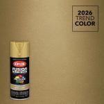 Krylon K02770007 Fusion All-In-One Metallic, Metallic, Gold, 12 oz, Spray Paint, Multi-Surface, (1 Piece, 1 Pack)
