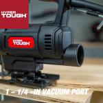 Hyper Tough 3.5-Amp Corded Jig Saw, Eelectric, 120 Volt, 44002