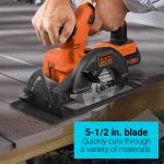 BLACK+DECKER 20V Cordless Tool Set, 1.5 Ah, 4 Piece, Battery and Charger Included (BD4KITCDCMSL)