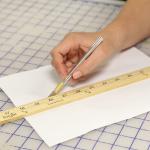 Logix Natural Wood, Fabric 36 inch Yardstick, Measuring Tool