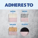 Petal Pink, Rust-Oleum American Accents 2X Ultra Cover Satin Spray Paint-398625, 12 oz