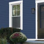 Glidden Fundamentals Annapolis Blue Flat Exterior Paint, 1 Gallon