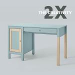 Cloud Blue, Rust-Oleum American Accents 2X Ultra Cover Satin Spray Paint-398627, 12 oz