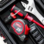 Hyper Tough 25ft. Self Lock Steel Tape Measure