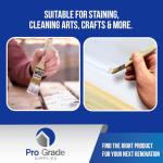 Pro Grade Chip Paint Brushes - 96-Pack - 1" Chip Brushes for Paints, Stains, Varnishes, Glues, & Gesso - Home Improvement - Interior & Exterior Use Light Brown