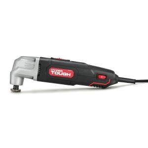 Hyper Tough 2.1 Amp Corded Oscillating Multi-function Tool, Variable Speed, Hex Key, Sanding Pad & Sheets, 1/4" Blade, Scraper Blade, New Condition