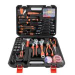 73-Piece Tool Set with Essential Hand Tools for Everyday Home Repairs, DIY Projects, and Crafts