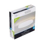 Mainstays 11in 1100lm White Slim Integrated LED Flush Mount Lights 3 Selectable CCT