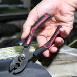 Hyper Tough 3-Piece Pliers Set with Ergonomic Soft Grip Handles, Diagonal Cutting Pliers, Slip Joint Pliers and Long Nose Plier set