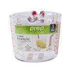 PrepSolutions 3 Piece Liquid Measuring Cup Set