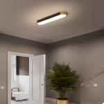 Garwarm Modern LED Flush Mount Ceiling Lights Dimmable LED Ceiling Lamp with Remote Control Acrylic Linear Ceiling Lighting Fixtures for Living Room Kitchen Foyer Bedroom (3000K-6500K)