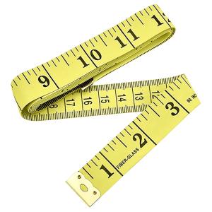 HTHJSCO 1X Measuring Tool,Measuring Tape For Body Fabric Sewing Tailor Cloth Knitting Home Craft Measurements
