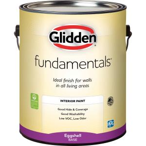 Glidden Fundamentals Tintable Base Eggshell Interior Paint, 1 Gallon