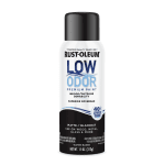 Blackout, Rust-Oleum Low Odor Premium Matte Spray Paint-388279, 11 oz