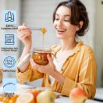 WEPSEN 18-Piece Stainless Steel Measuring Cups and Spoons Set,5 Stainless Steel Nesting Measuring Cups & 6 Spoons,1 Leveler & 5Mini Measuring Spoons,1Tbsp Coffee Scoop with Clip for Cooking & Baking