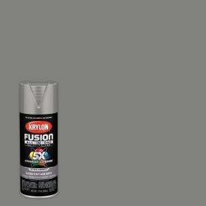 Krylon Fusion All-In-One Spray Paint, Gloss, Vintage Gray, 12 oz.