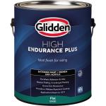 Glidden HEP Exterior Paint & Primer All-In-One, Tintable, Flat, 1 Gallon