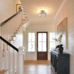 Frideko Home Crystal Ceiling Light Fixture, 9" Gold Modern Semi Flush Mount Ceiling Light, E26 Base for Light Bulbs, Crystal Chandelier for Kitchen Bedroom Bathroom Hallway (Bulb not Included)