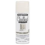 6 Pack, Chiffon Cream , Rust-Oleum Ultra Matte Chalked Spray Paint- 12 oz