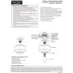 Better Homes & Gardens 12" Architectural Semi Flush Ceiling Light, Black Finish Clear Glass Shade