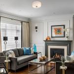 Better Homes &Gardens Classic 12.4" Flush Mounted Ceiling Light, Satin Nickle Frosted Glass, No Bulb