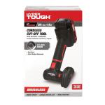 Hyper Tough 20V Max Brushless Cordless Cut-Off Tool with 1.5Ah Lithium-Ion Battery and Charger