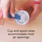 GoodCook Pro Measuring Cups And Spoons, Set Of 8 Nesting With Storage Ring