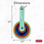 GoodCook Pro Measuring Cups And Spoons, Set Of 8 Nesting With Storage Ring