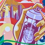 Ghost Pepper, Rust-Oleum Rust-O Acrylic Matte Spray Paint-392212, 11 oz