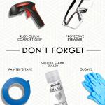 Clear Sealer, Rust-Oleum Glitter Spray Paint-267736, 10.25 oz