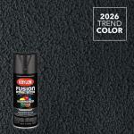 Krylon K02782007 Krylon Fusion All-In-One Black Hammered 12 oz Spray Paint, Multi-Surface, (1 Piece, 1 Pack)