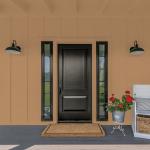 Glidden Fundamentals Cinnamon Crunch / Brown Flat Exterior Paint, 1 Gallon