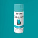 Turquoise, Rust-Oleum Outdoor Fabric Spray Paint-358842, 12 oz