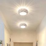 karymi Corridor Lights Balcony Porch Lights Entrance Lights Modern and Crystal Lights Light in The Bedroom Ceiling Lights Living Room Wall Decor Home Decor