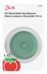 Dritz Retractable Tape Measure
