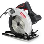 Hyper Tough 7-1/4 inch 12 Amp Corded Circular Saw with Steel Shoe and Adjustable Bevel