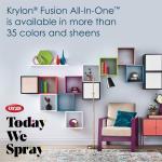 Krylon K02707007 Krylon Fusion All-In-One Espresso Gloss 12 oz Spray Paint, Multi-Surface, (1 Piece, 1 Pack)