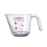 Farberware Professional Set of 2 Nesting Measuring Cups with Easy-Read Design, Clear