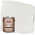 Glidden Fundamentals Willow Springs / White Flat Exterior Paint, 1 Gallon