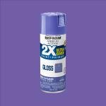 (6 pack) Grape, Rust-Oleum American Accents 2X Ultra Cover Gloss Spray Paint-327894, 12 oz