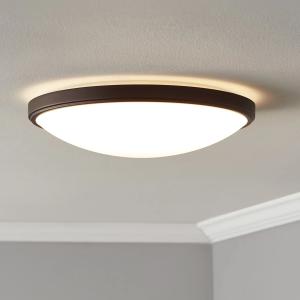 Mainstays 12" Oil Rubbed Bronze Integrated LED Flush Mount Ceiling Lights 3 CCT