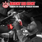 Cordless Impact Wrench, UMTIMATY Power 1/2 inch Brushless Impact Gun, Max Torque 350 ft-lbs（450N.m) Impact Drill with 20V Brushless Motor, with 2 x 2.0Ah Li-ion Battery & 7 Sockets,9 Drill,6 Screws