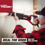 Hyper Tough 6.5Amp Corded Reciprocating Saw, 3329