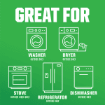 White, Rust-Oleum Specialty Appliance Epoxy Gloss Spray Paint-7881830, 12 oz