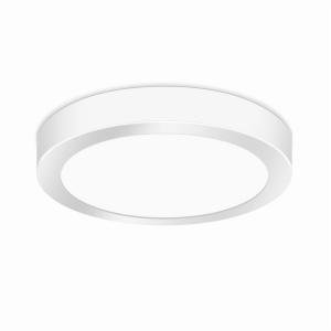 12W round ceiling lamp, 1400LM, 6500K daylight white light, 85-265V wide voltage, suitable for indoor lighting in bedrooms, living rooms and kitchens (1 piece)