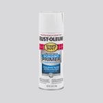 White, Rust-Oleum Stops Rust Universal Bonding Primer Spray Paint-285011, 12 oz