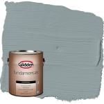 Glidden Fundamentals After the Storm / Gray Flat Exterior Paint, 1 Gallon